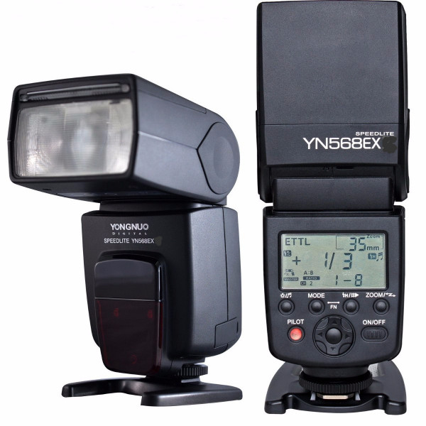 Flash Yongnuo Yn-568EX TTL Nikon D7000 D7100 D5000 +Nf
