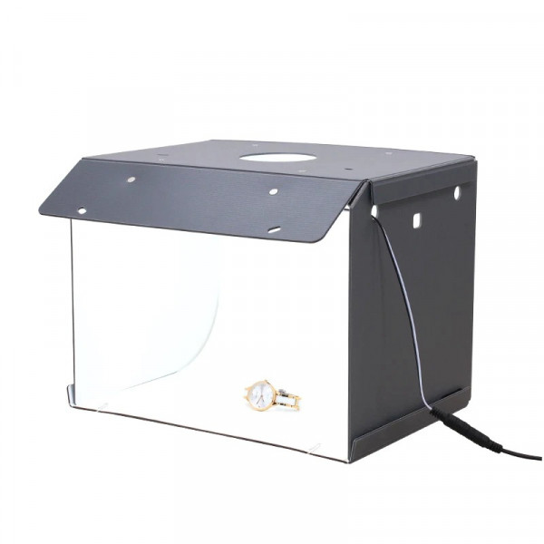 Mini Estúdio 40cm Fotográfico Portátil softbox com luz led 